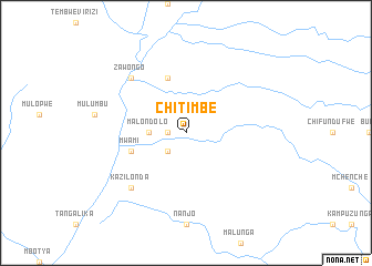 map of Chitimbe