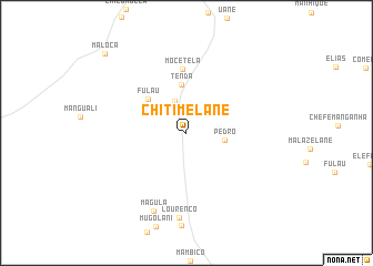 map of Chitimelane