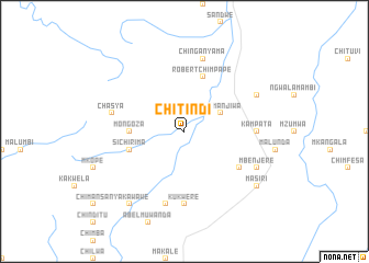 map of Chitindi