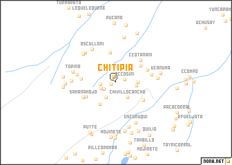 map of Chitipia