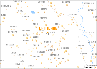 map of Chitivane