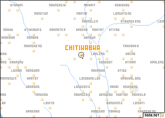 map of Chitiwabwa