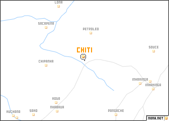 map of Chiti
