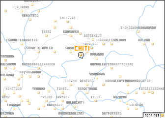 map of Chītī