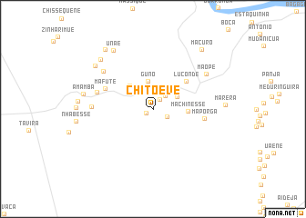 map of Chitoeve