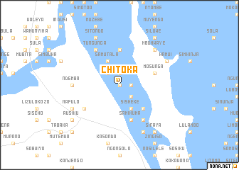 map of Chitoka