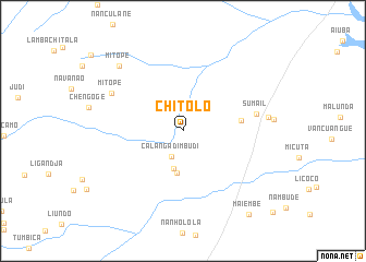 map of Chitolo