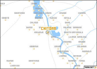 map of Chitoma