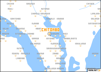 map of Chitombo