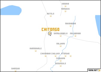 map of Chitongo