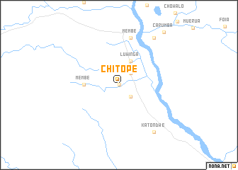 map of Chitope