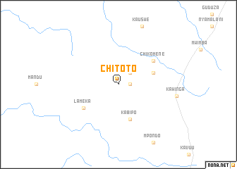 map of Chitoto