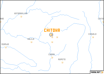 map of Chitowa