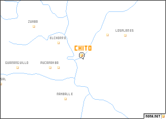 map of Chito