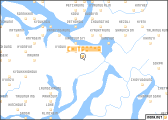 map of Chitponma