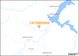 map of Chitrakonda