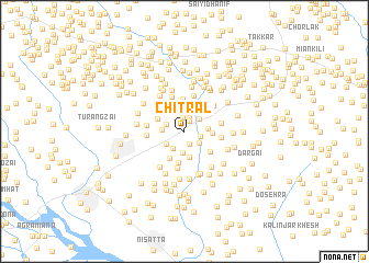 map of Chitrāl