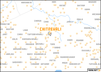 map of Chitrewāli