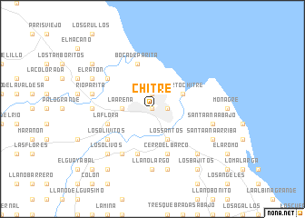 map of Chitré