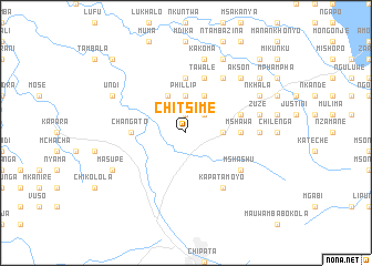 map of Chitsime