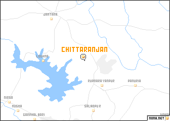 map of Chittaranjan