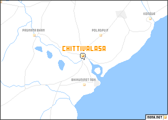 map of Chittivalasa