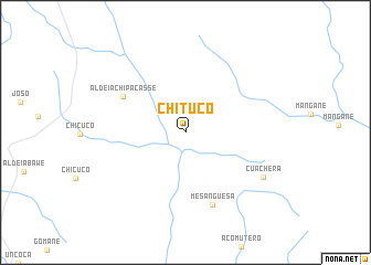 map of Chituco