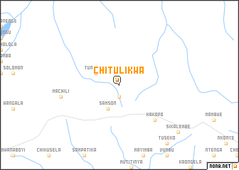 map of Chitulikwa