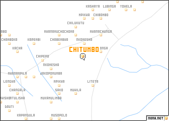 map of Chitumbo