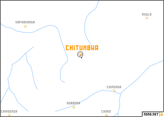 map of Chitumbwa