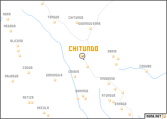 map of Chitundo