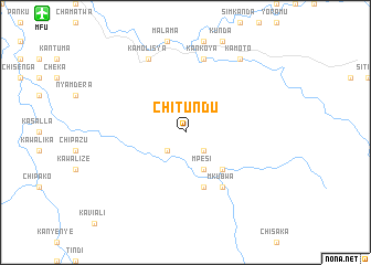 map of Chitundu