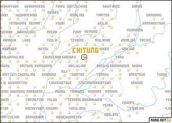 map of Chi-tung