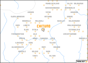 map of Chituno