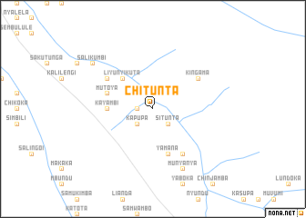 map of Chitunta