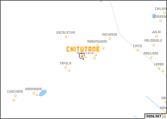 map of Chitutane