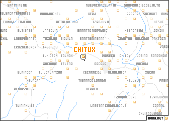 map of Chitux