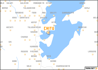 map of CHʼīTU