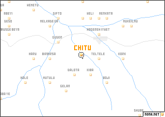 map of CHʼīTU