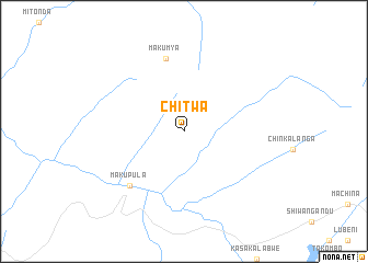 map of Chitwa