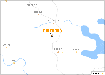 map of Chitwood