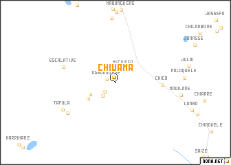 map of Chiuama