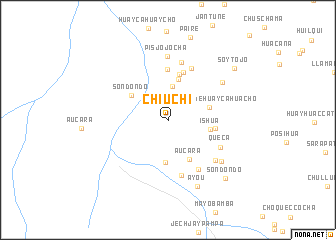 map of Chiuchi