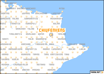 map of Chiu-fen-k\