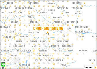 map of Chiu-hsiung-k\