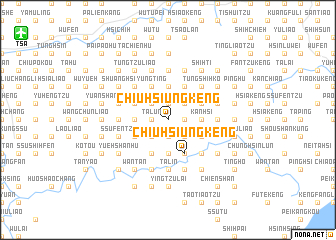 map of Chiu-hsiung-k\