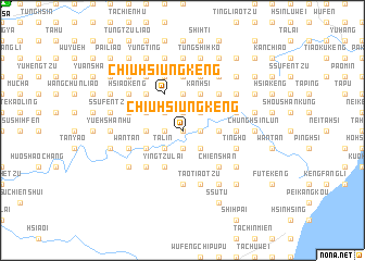 map of Chiu-hsiung-k\