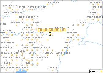 map of Chiu-hsiung-lin