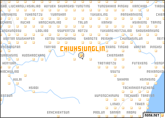 map of Chiu-hsiung-lin