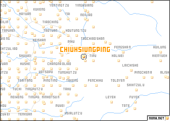 map of Chiu-hsiung-p\